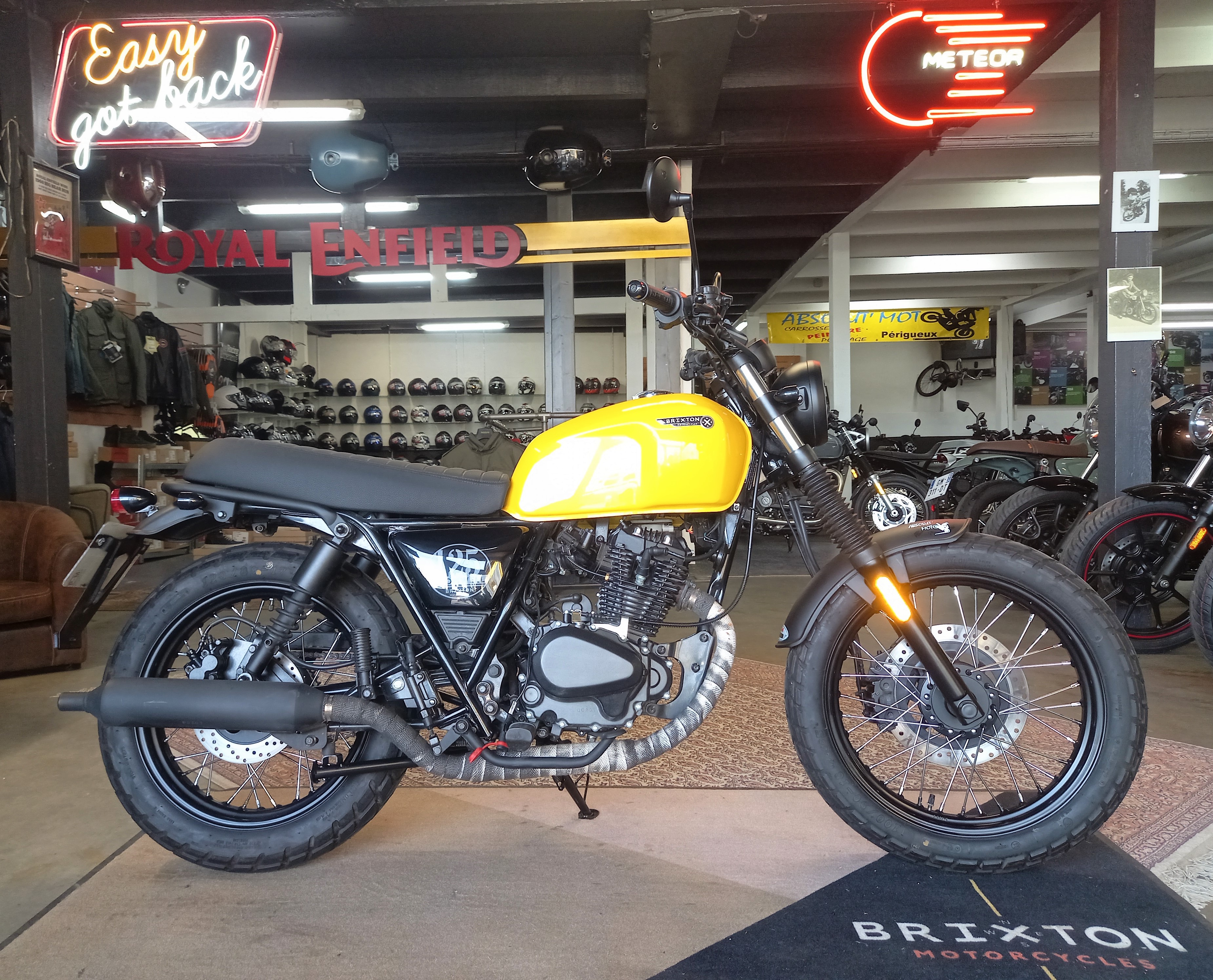BRIXTON Cromwell 125 ABS Jaune