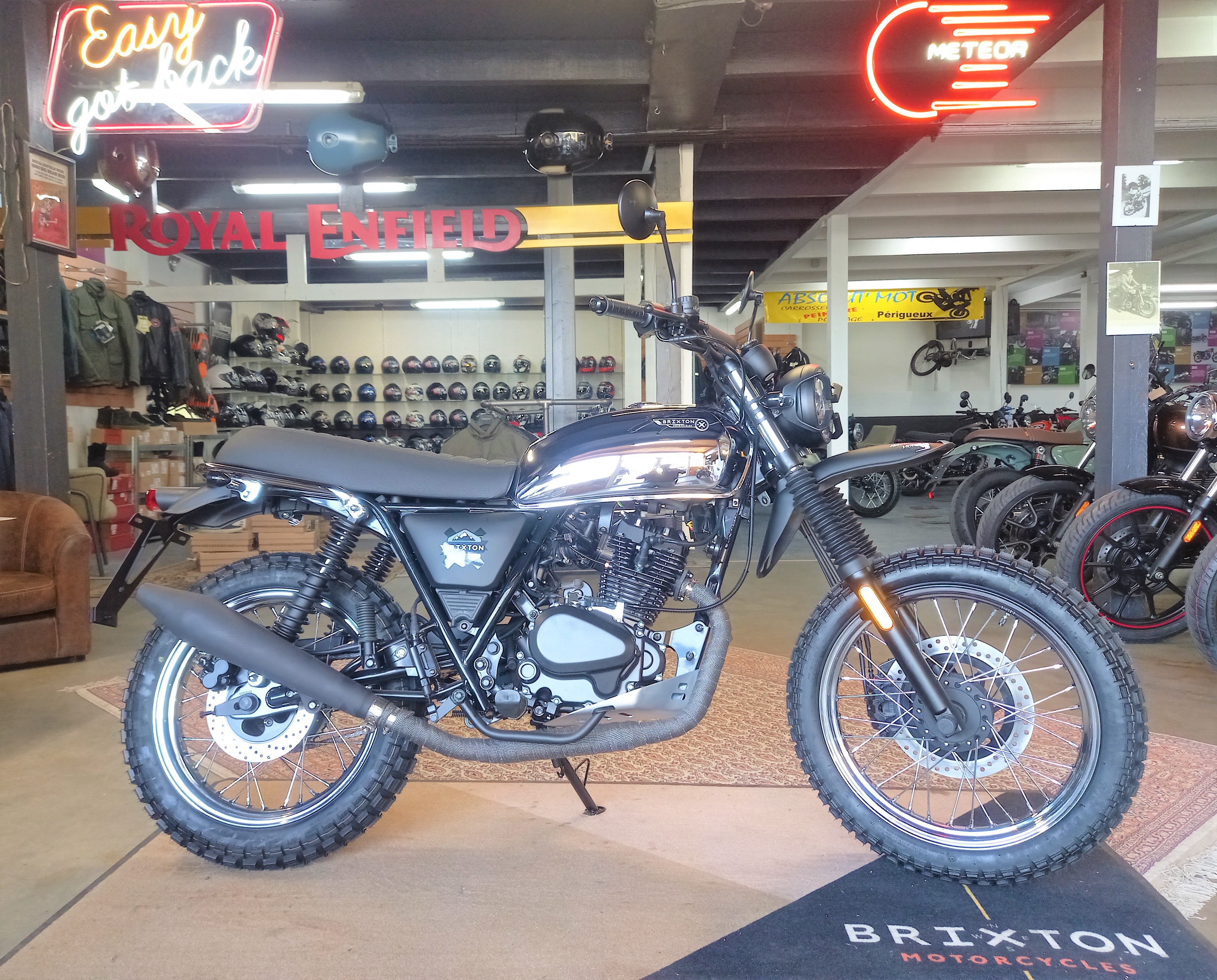 BRIXTON Felsberg 125 XC Grise