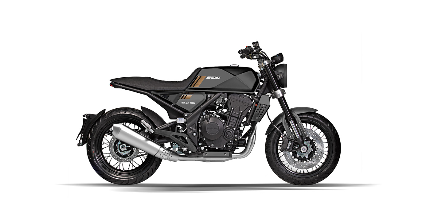 BRIXTON Crossfire 500 ABS Noire