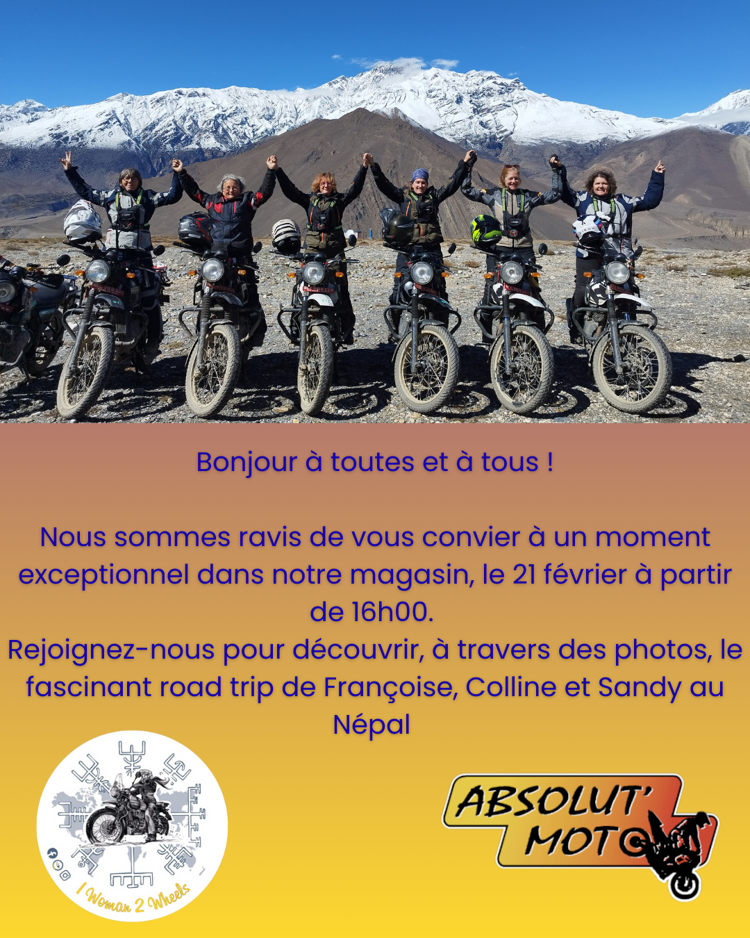Conférence Road Trip au Népal 2025