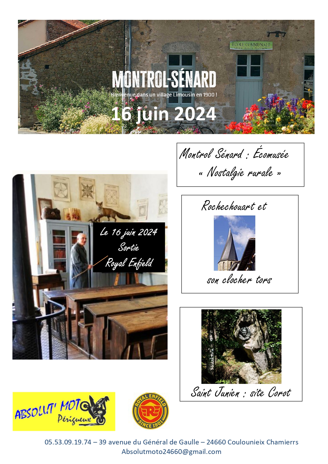 Sortie moto le 16 juin 2024