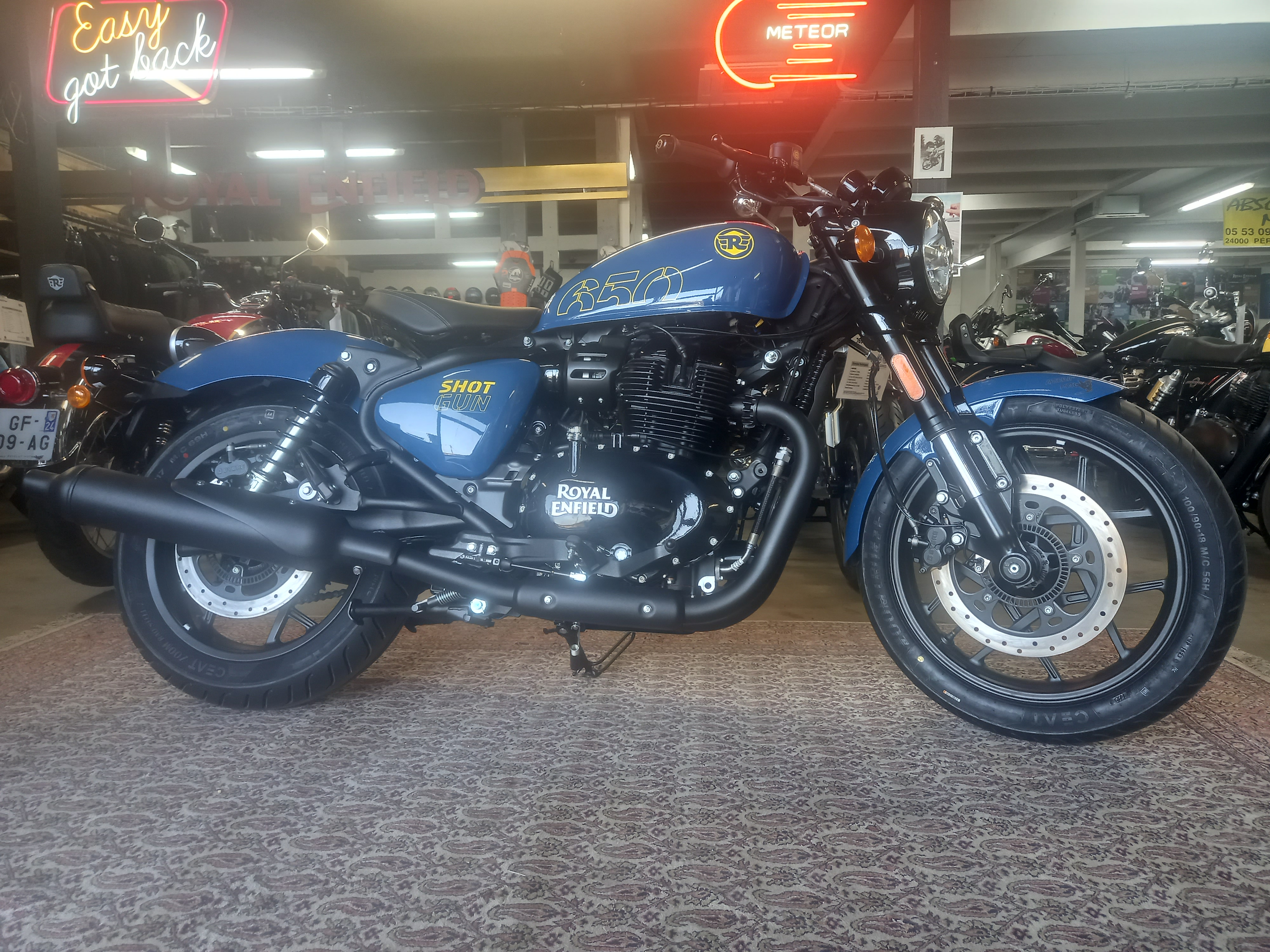 ROYAL ENFIELD 650 Shotgun Blue Plasma