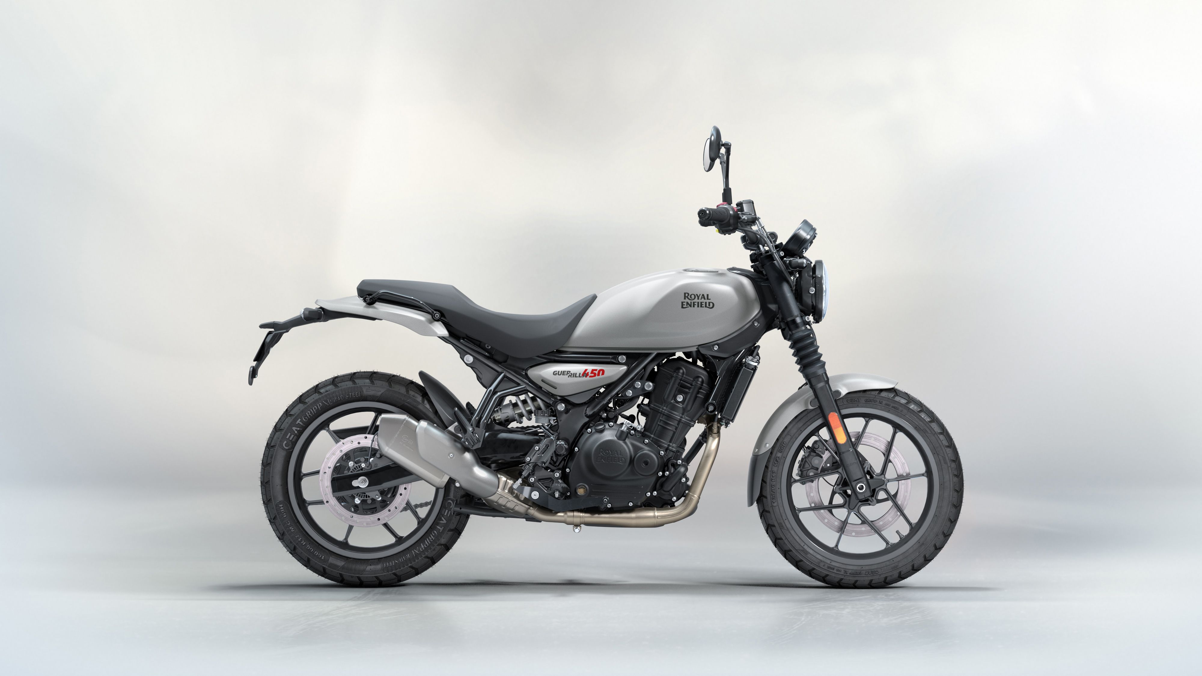Royal Enfield 450 Guerrilla Silver Smoke