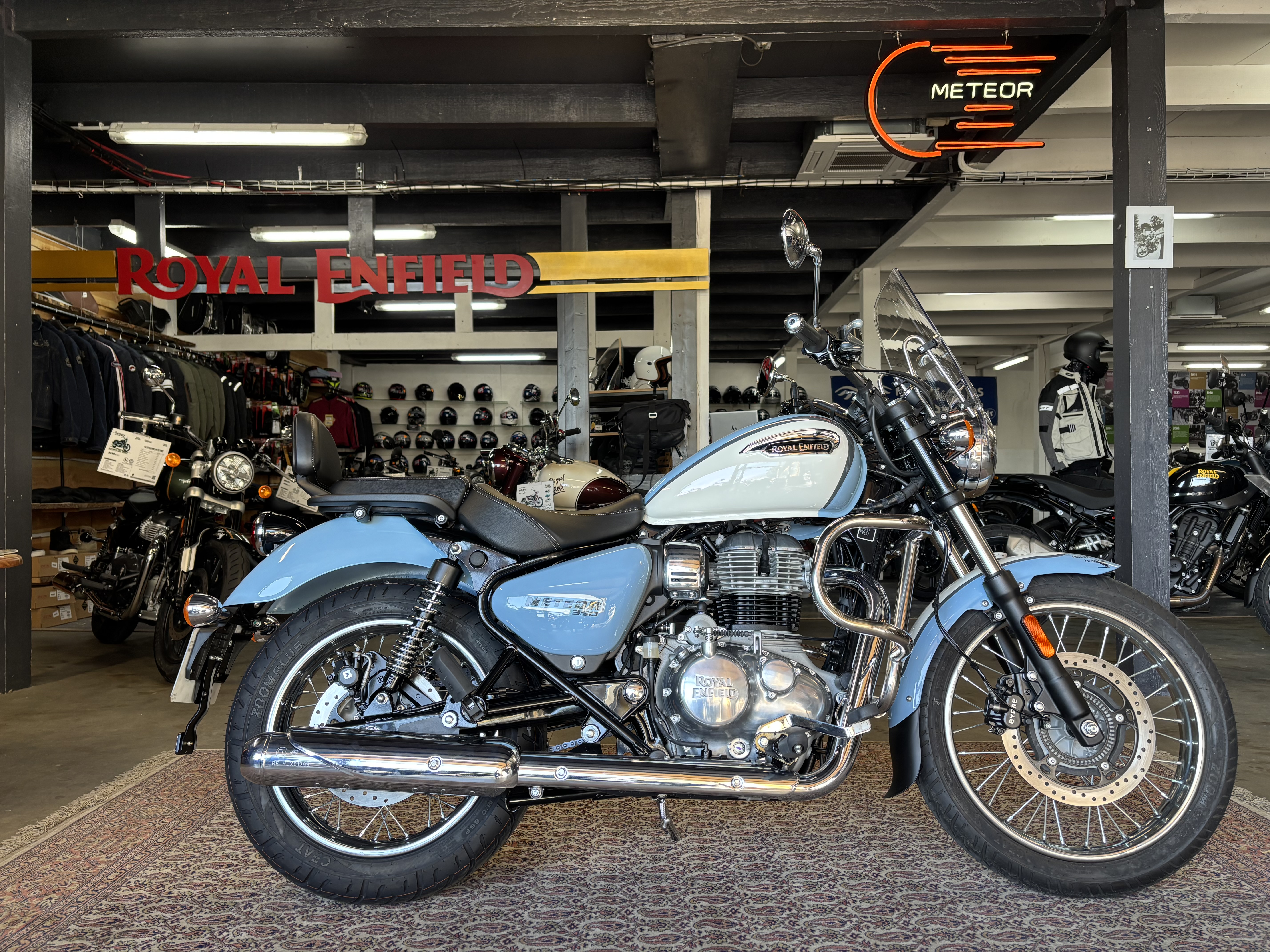 ROYAL ENFIELD 350 Meteor Aurora Blue