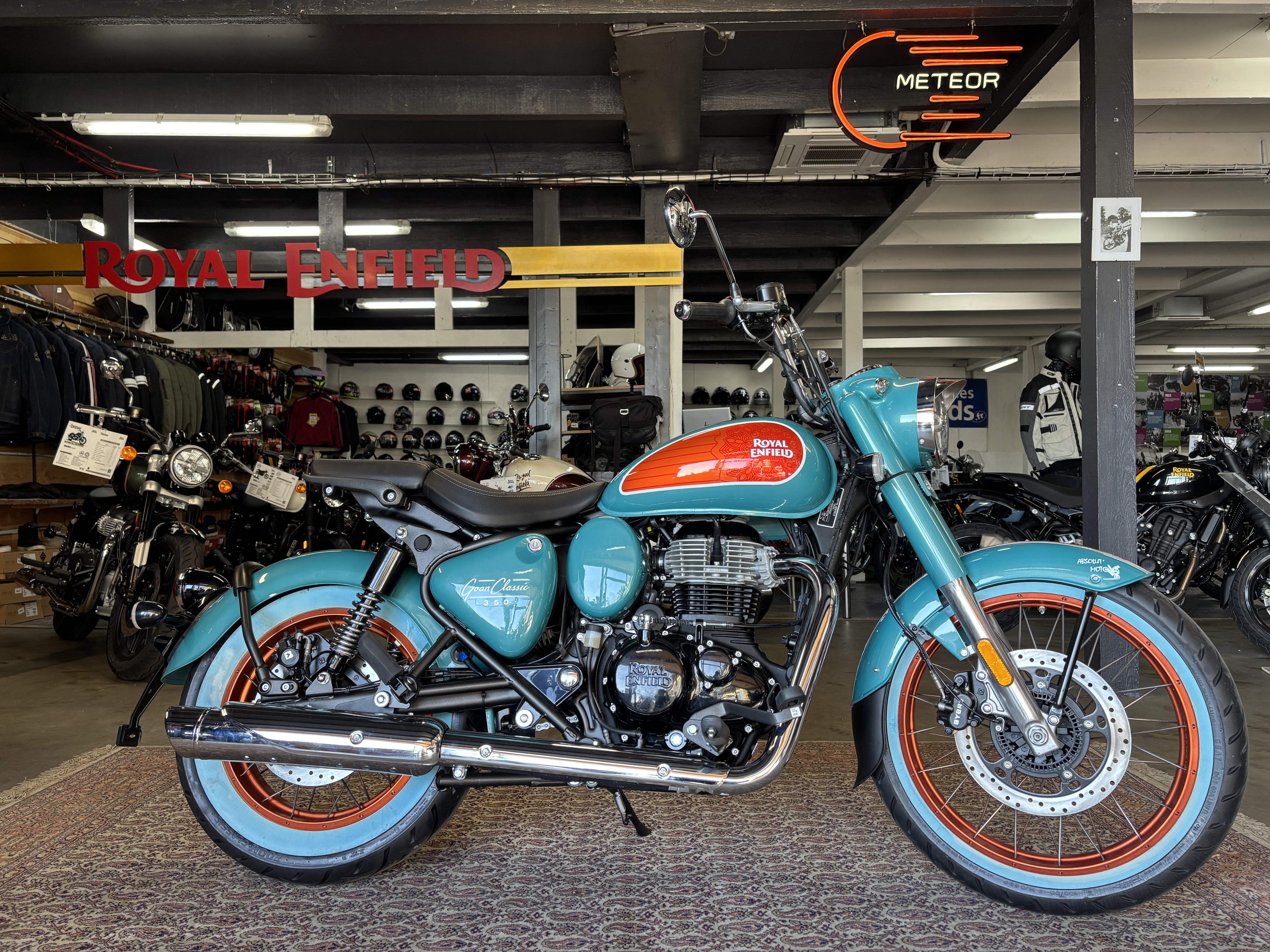 ROYAL ENFIELD 350 Classic Goan Trip Teal