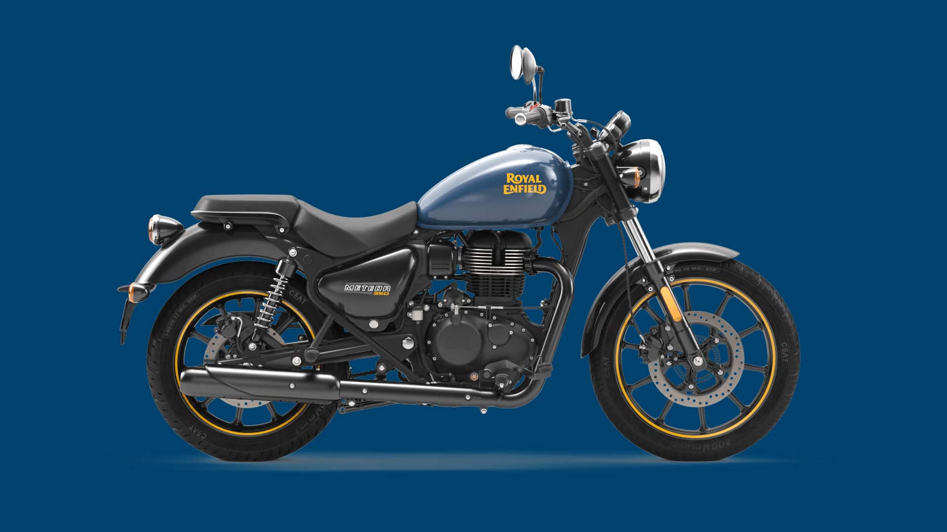 ROYAL ENFIELD 350 Meteor Fireball Bleue