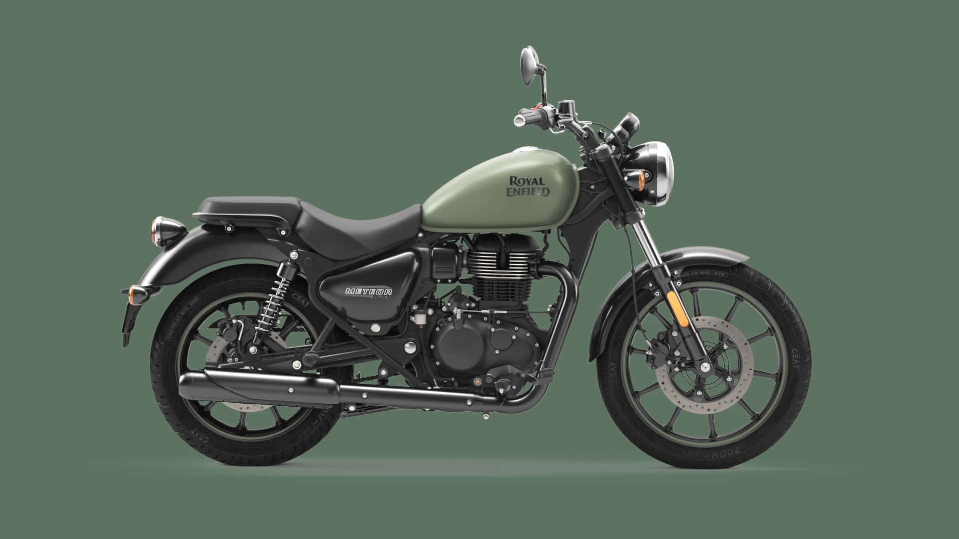 ROYAL ENFIELD 350 Meteor Fireball Mat Green